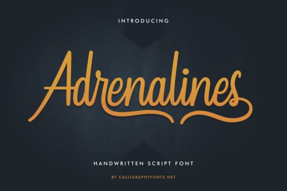 Adrenalines Font Review: A Designer’s Take on Script Amp’s High-Energy Type