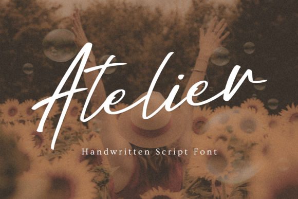 Atelier: The Handwritten Typeface for Scroll-Stopping Visuals