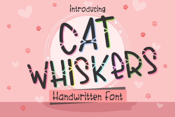 Cat Whiskers: A Quirky Handwritten Typeface for Playful Campaigns