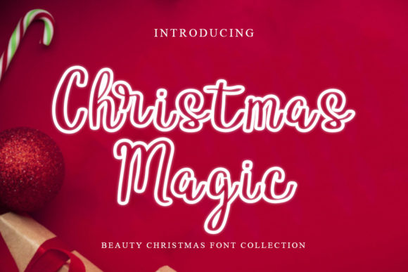 Christmas Magic Typeface: Elevating Digital Brand Elegance