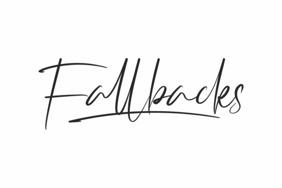 Fallbacks Typeface Review: Handwritten Charm for Digital Branding