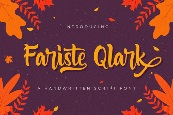 Fariste Qlark: A Premium Script Font for Polished Brand Identity