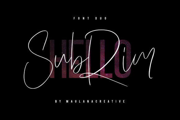 Hello Subrim: The Font Pair That Elevates Small Business Branding