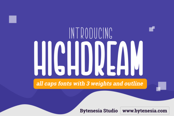 Highdream Typeface: Elevating Campaign Visuals with Casual Handwritten Style