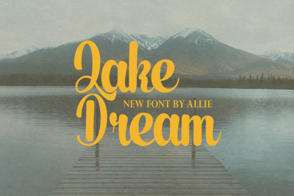 Lake Dream Typeface Review: Bold Script for Digital Branding