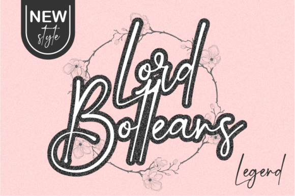 Lord Bolleans: A Delicate Handwritten Typeface for Editorial Design