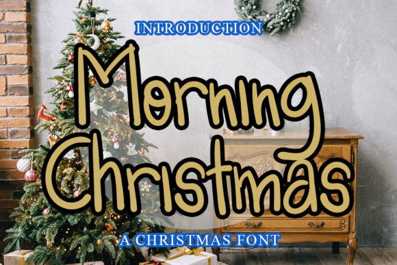Morning Christmas: A Sweet Handwritten Typeface for Festive Branding