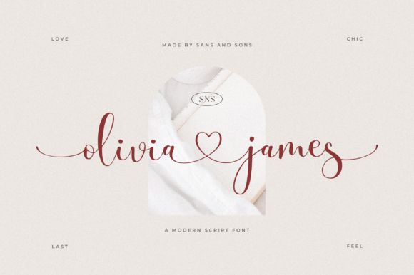 Olivia James: A Handwritten Typeface for Modern Web Design