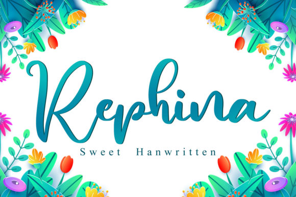 Rephina: The Elegant Script Font for Modern Brand Identity
