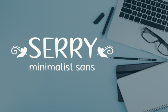 Serry: A Handwritten Font for Editorial Design and Brand Identity