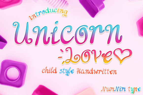 Unicorn Love Typeface Review: A Joyful Handwritten Font for Branding