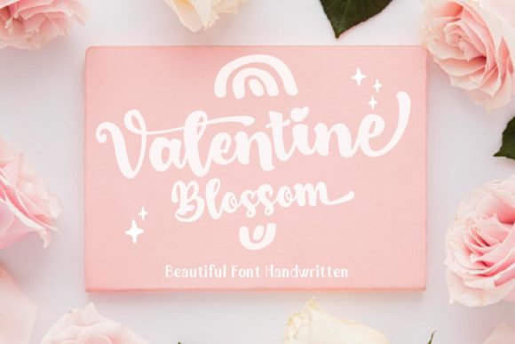 Valentine Blossom Typeface Review for Romantic Campaigns