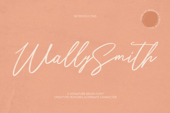 Wally Smith: The Relaxed Handwritten Font for Authentic Brand Identity