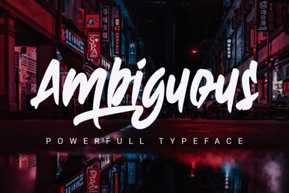 Why Ambiguous Is the Perfect Handwritten Typeface for My Craft Shop