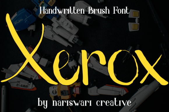 Xerox Handwritten Font for Crafters and Printable Sellers